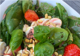 Spinach and Strawberry Salad